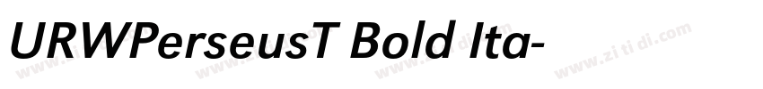URWPerseusT Bold Ita字体转换 URWPerseusT Bold Ita字体转换